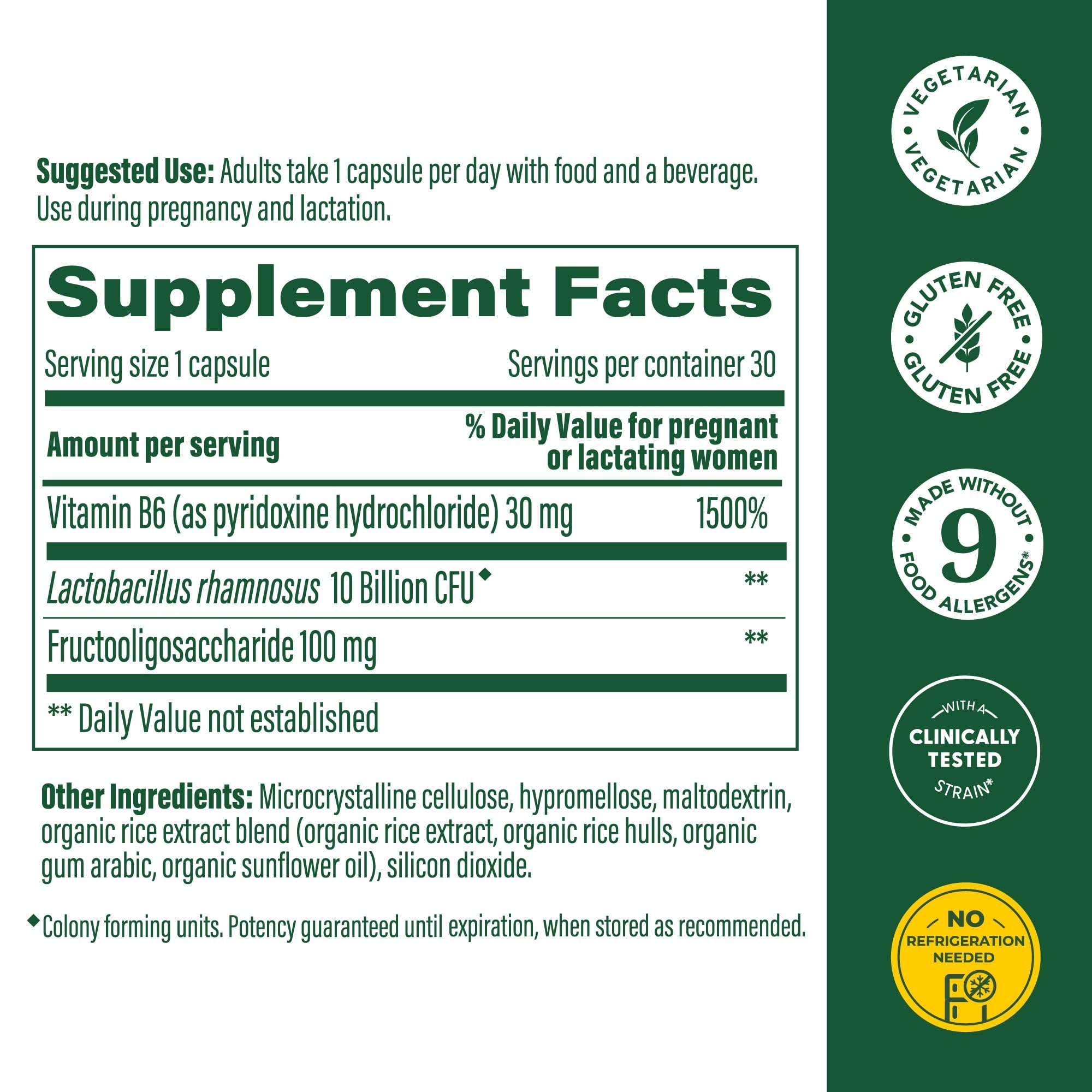 MegaFood Baby & Me 2 Bundle Pack - Prenatal Vitamin & Minerals (30 Servings) with Prenatal Probiotic & Prebiotic (30 Servings) - Women's Supplement for Pregnancy - Image 5