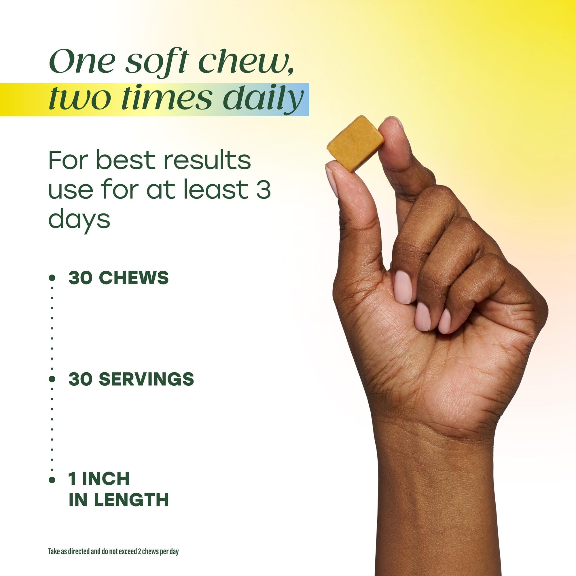 MegaFood Baby & Me Prenatal Morning Sickness Relief, Ginger Chews, with Vitamin B6, Made Without 9 Food Allergens, Honey Lemon Ginger Flavor, 30 Chews (Pack of 2) - Image 5