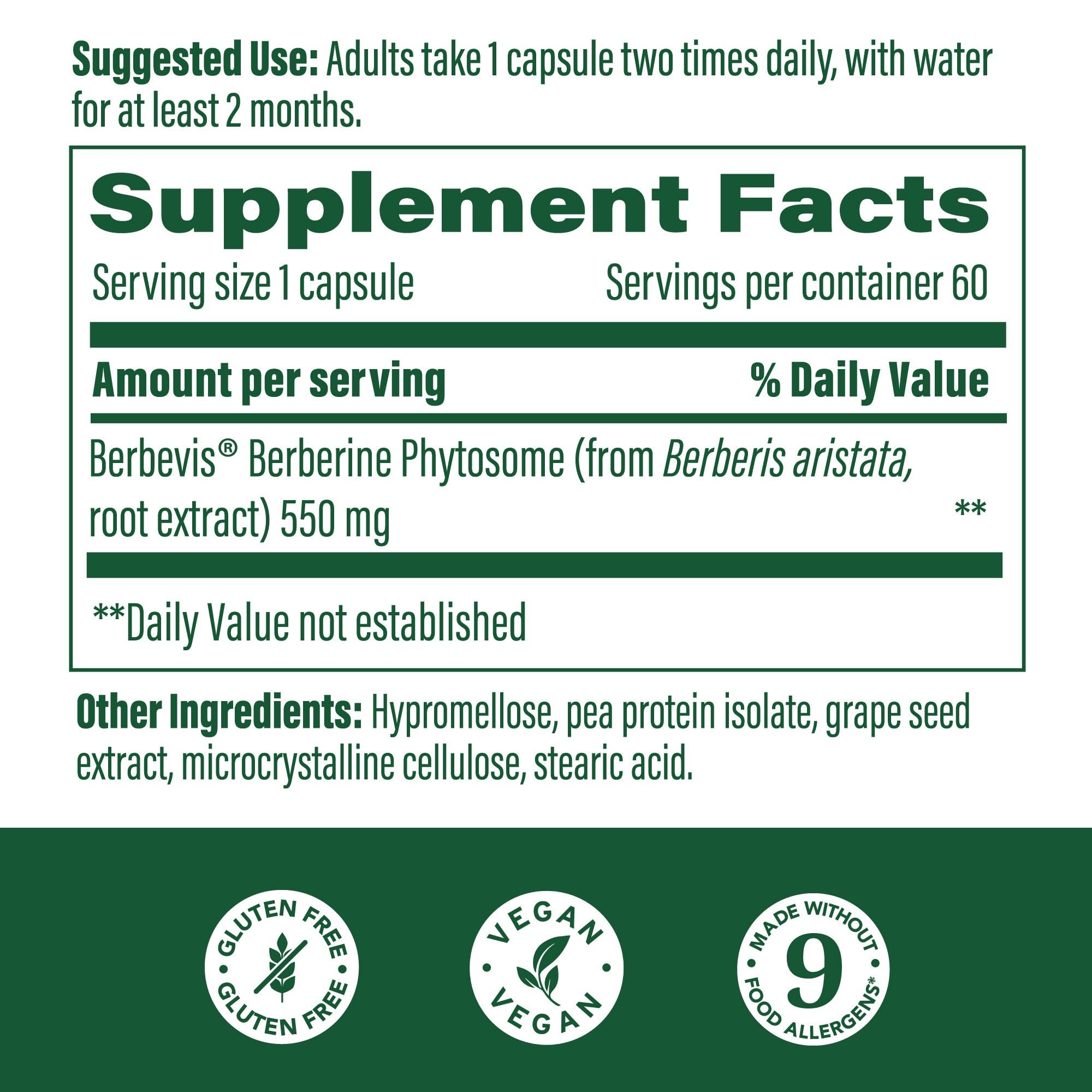 MegaFood Daily Vitamin D3 & Berberine Bundle Pack - Vitamin D3 5000 IU (60 Servings) with Berberine Phytosome (60 Servings) - Daily Dietary Supplement for Men & Women - Image 5