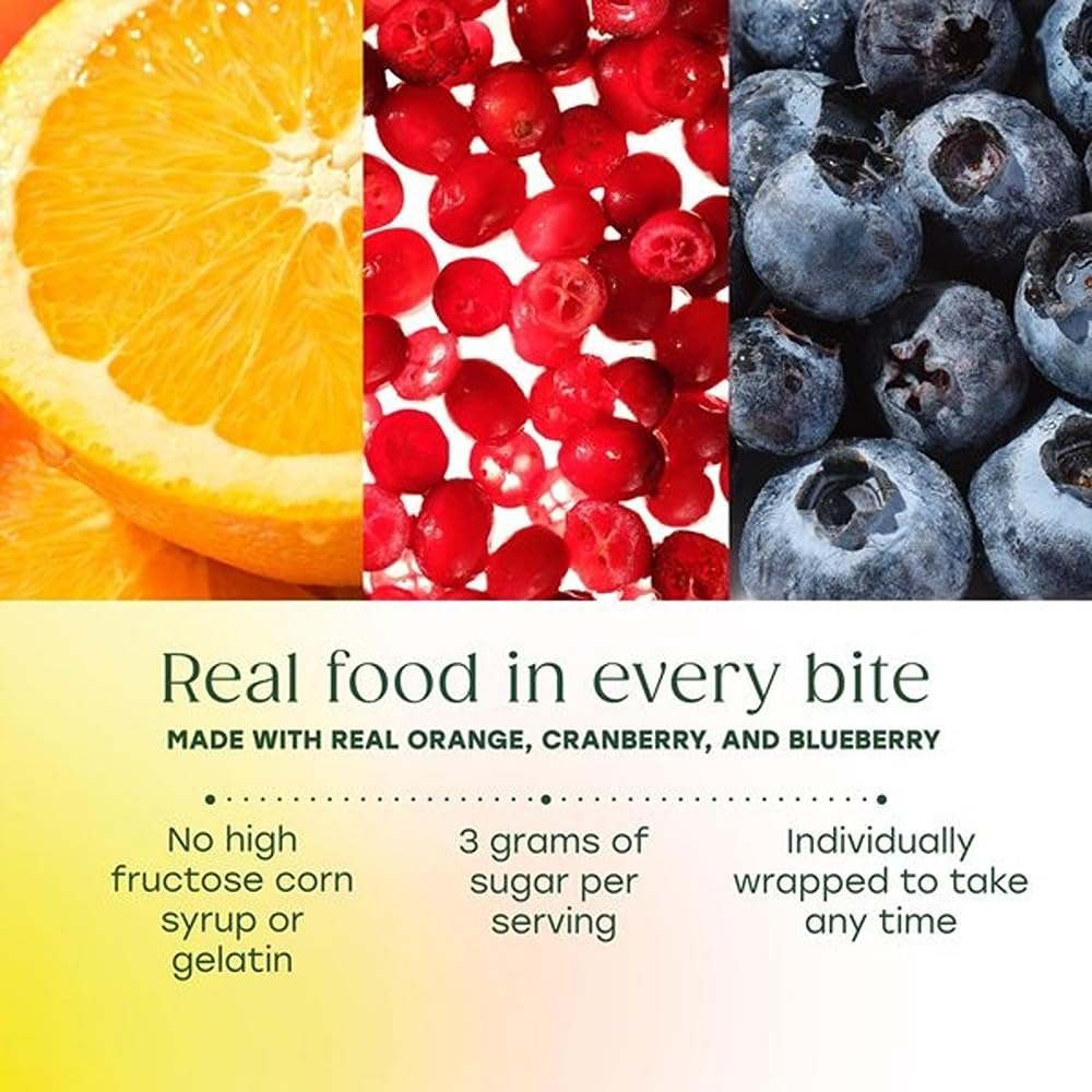 MegaFood One Daily Kids Vitamins Multivitamin Soft Chews - Vitamin B, C, D & E - Age 4+, Vegetarian, Made Without 9 Food Allergens - Grape Flavor – 30 Chews (2 Pack) - Image 4