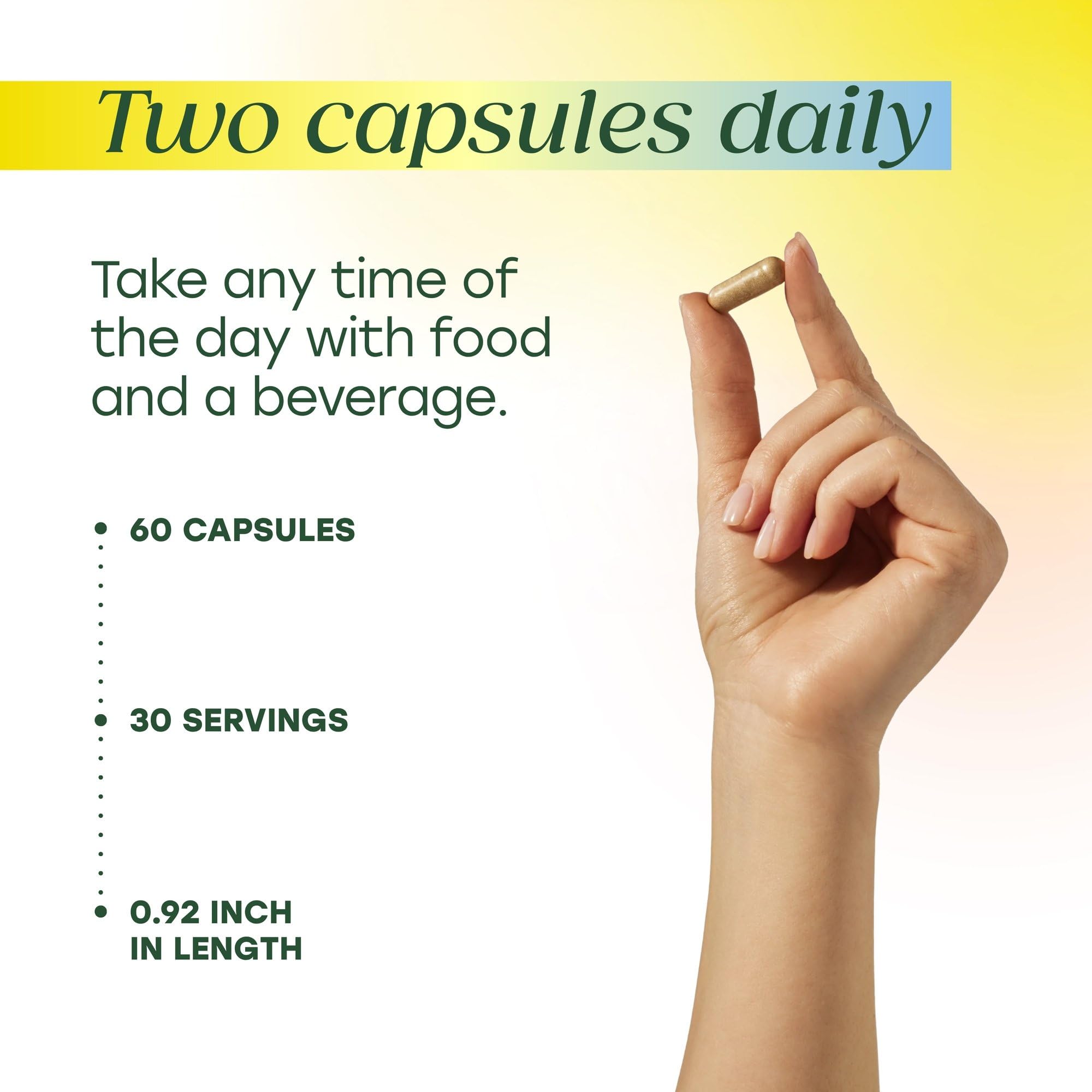 MegaFood Superfood Mushroom Stress Relief - Reishi Mushroom Supplement Clinically Studied to Reduce Stress - Doctor Formulated with Ashwagandha KSM 66 - Vegan, Gluten-Free - 60 Capsules, 30 Servings - Image 5