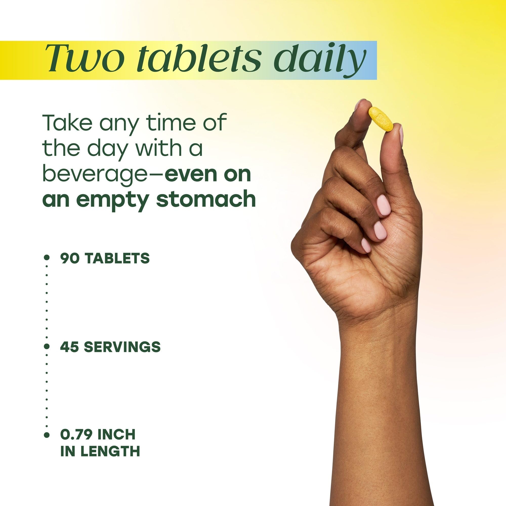 MegaFood Turmeric Curcumin Supplement for Liver Support - Turmeric Supplement with Black Pepper & Milk Thistle - 300mg Curcuminoids Per Serving - Vegan, Gluten Free, NonGMO - 90 Tablets, 45 Servings - Image 5